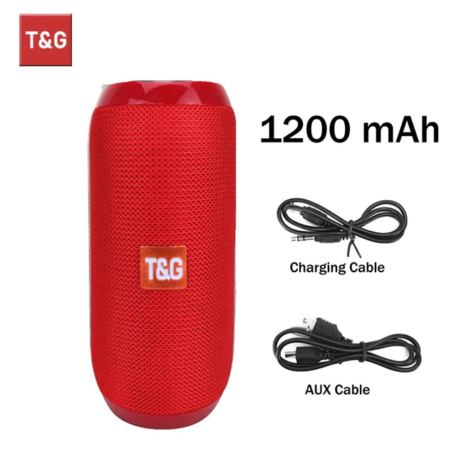 T&G TG117 Portable TWS Sound Box Waterproof Loudspeaker