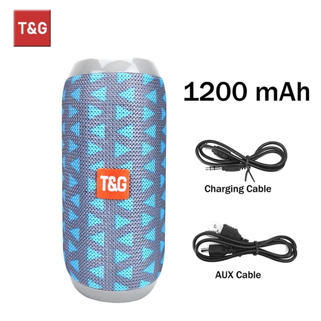 T&G TG117 Portable TWS Sound Box Waterproof Loudspeaker
