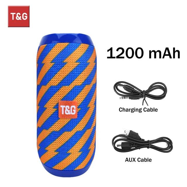 T&G TG117 Portable TWS Sound Box Waterproof Loudspeaker