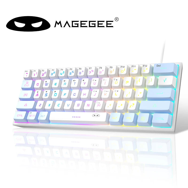 MageGee Mini 60% Gaming Keyboard RGB