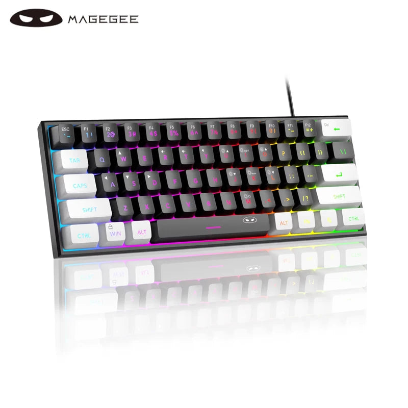 MageGee Mini 60% Gaming Keyboard RGB