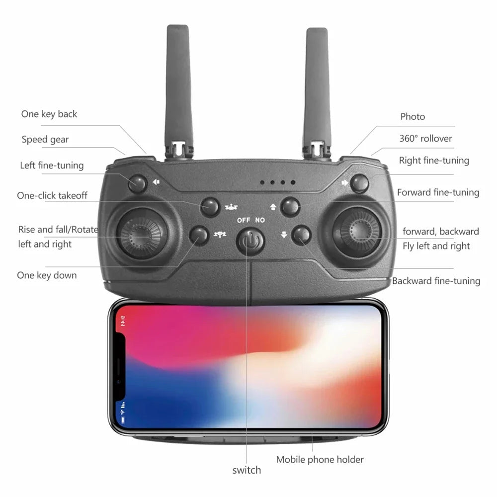 E88 Pro Drone 1080P/4K