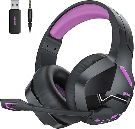 BINNUNE BW01 Wireless Gaming Headset with Mic