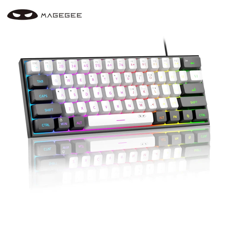 MageGee Mini 60% Gaming Keyboard RGB