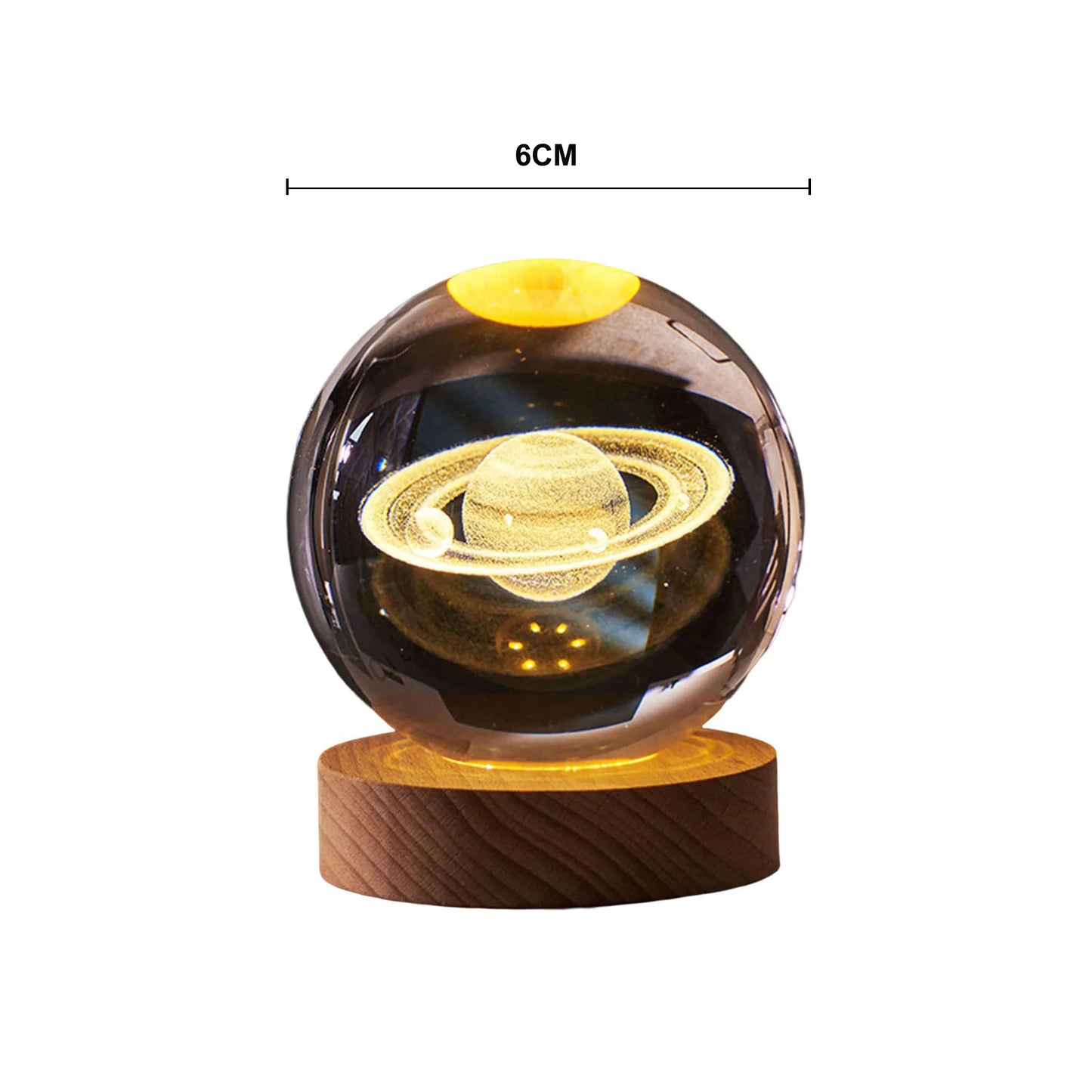 RGB Bedside Solar Cosmos Crystal Ball