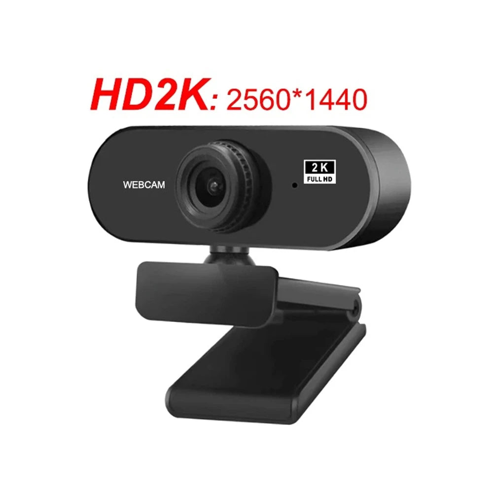 1080P/2K HD Webcam For Desktop or Laptop